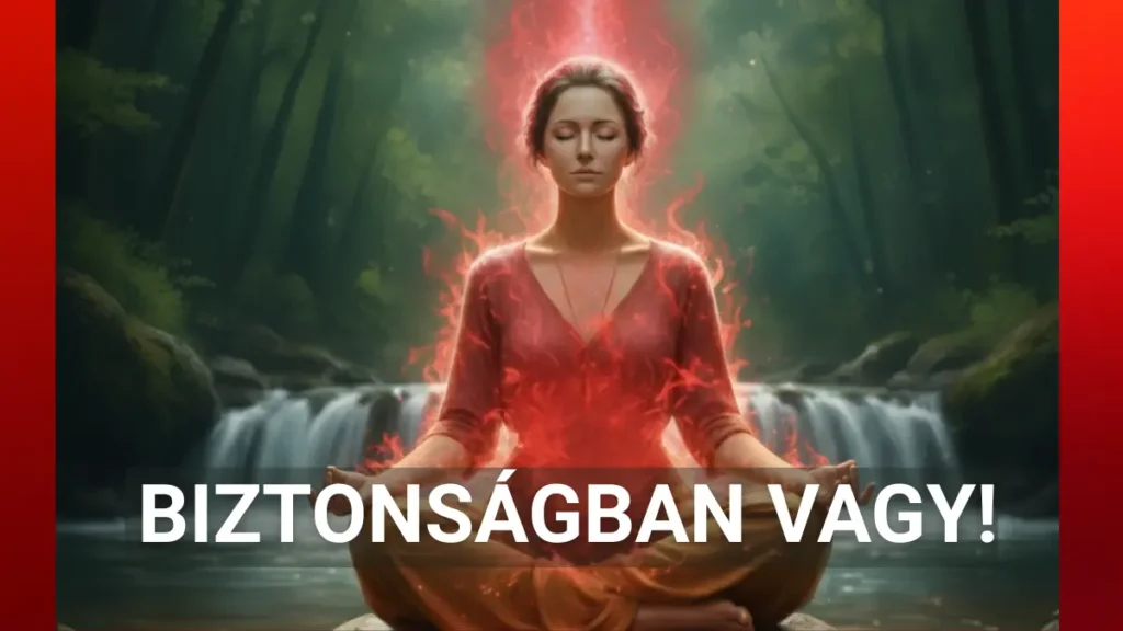 Gyökércsakra egyensúly – biztonságérzet, stabilitás és testi tünetek kapcsolata