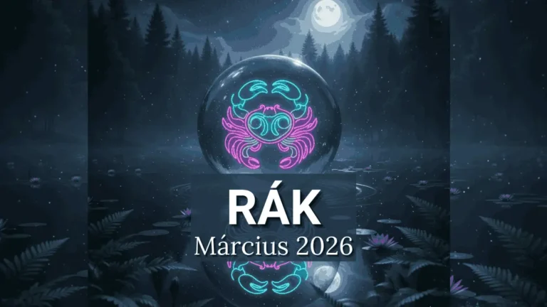 Read more about the article RÁK horoszkóp – 2026. március