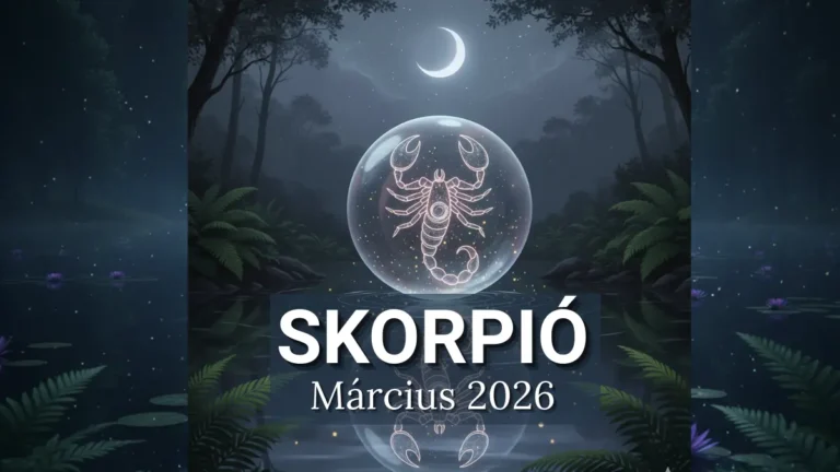 Read more about the article SKORPIÓ horoszkóp – 2026. március