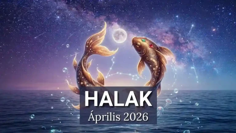 Read more about the article HALAK horoszkóp – 2026. április: Amikor a megérzéseid végre hangosan szólnak