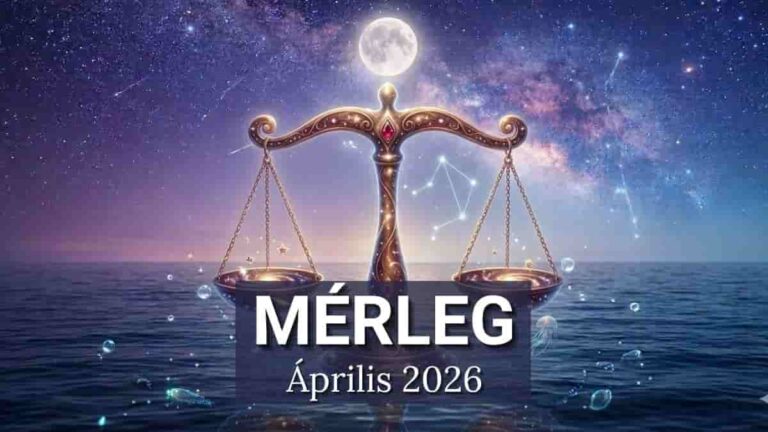 Read more about the article MÉRLEG horoszkóp – Április 2026: Amikor a külső béke már túl sokba kerül
