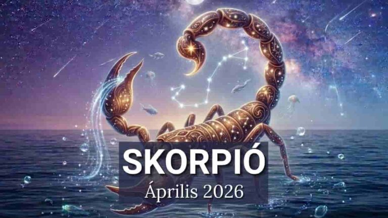 Read more about the article SKORPIÓ horoszkóp – Április 2026: A maszkok lehullanak